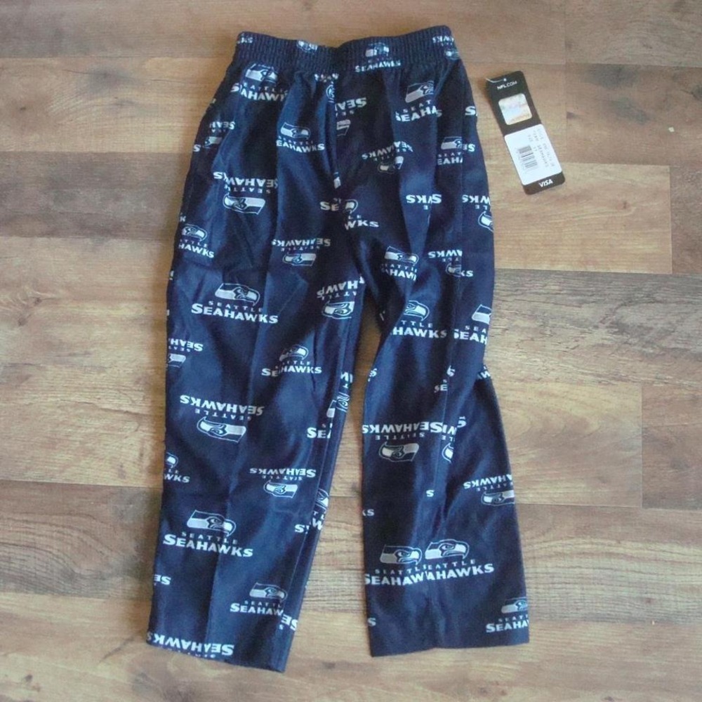 SEATTLE SEAHAWKS 3T Pajama Pant‎ Boys Sleep Bottoms